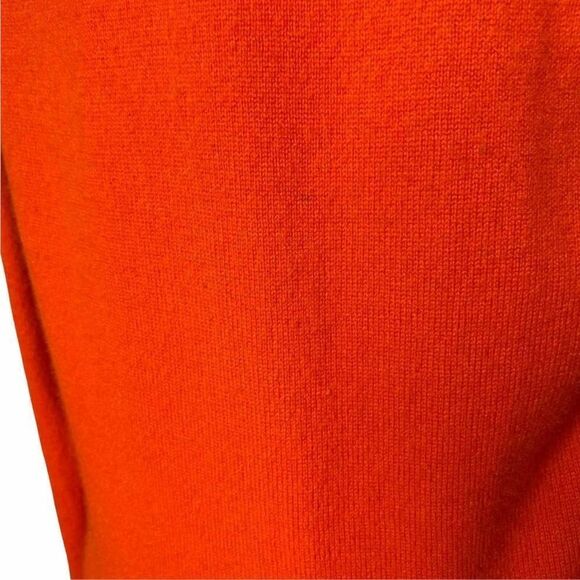 Design History Pure Cashmere Button Front Long Cardigan In Orange Size S - Picture 11 of 12